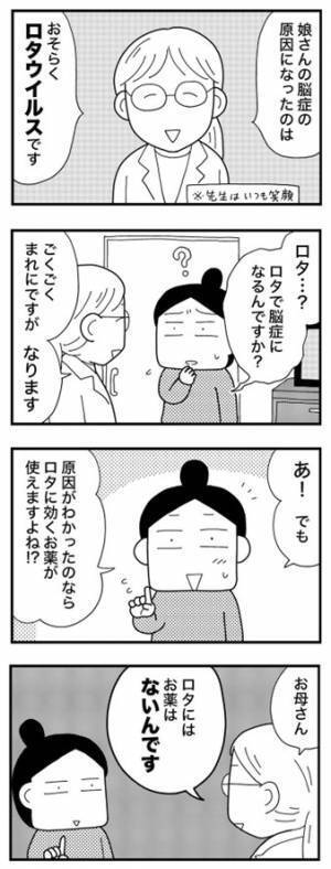 ＜娘が脳症に＞脳症の原因が判明。どこにでもいて子どもがかかりやすいウイルスが…？