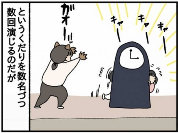 幼稚園のお遊戯会でハプニングが…！息子の驚きの行動にみんな大爆笑！