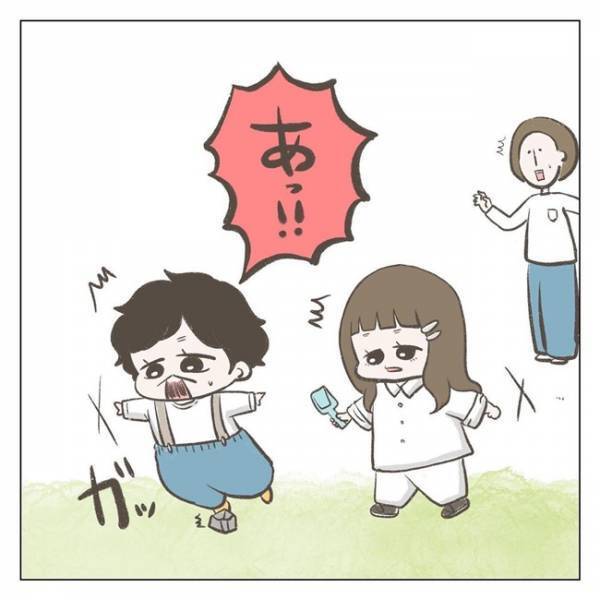 「『だいじょーぶ？』ってきいてくれたっ！」子どもたちの会話が胸キュンすぎて全世界に届けたい！