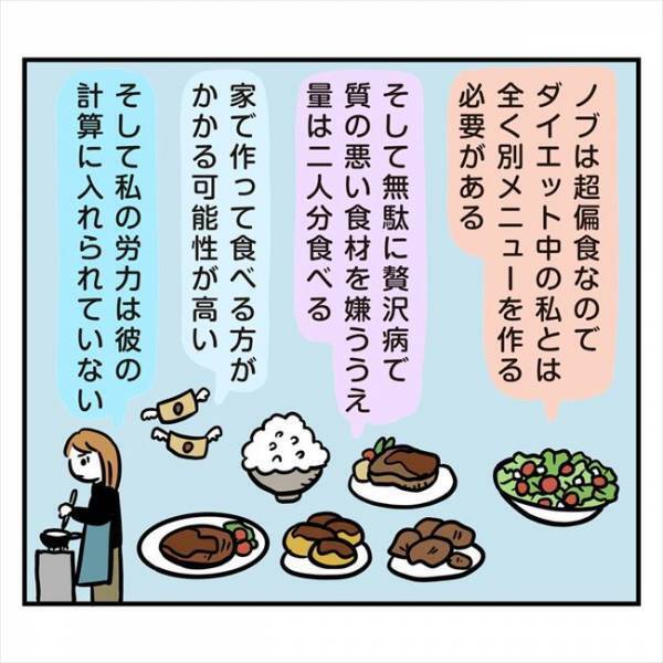 「お礼くらい言えや」ええっ？家事を押し付けた彼が私に浴びせた言葉は…