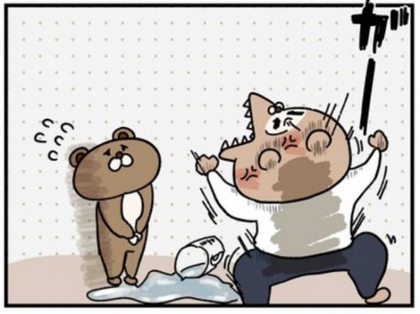 「もーー！！」ママのイライラが爆発！と思ったら、次の瞬間急変して…！？