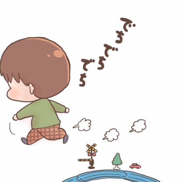 家の中でもすごく歩きまわる3歳の息子。試しに歩数計を付けてみることに。すると驚愕の結果が…！