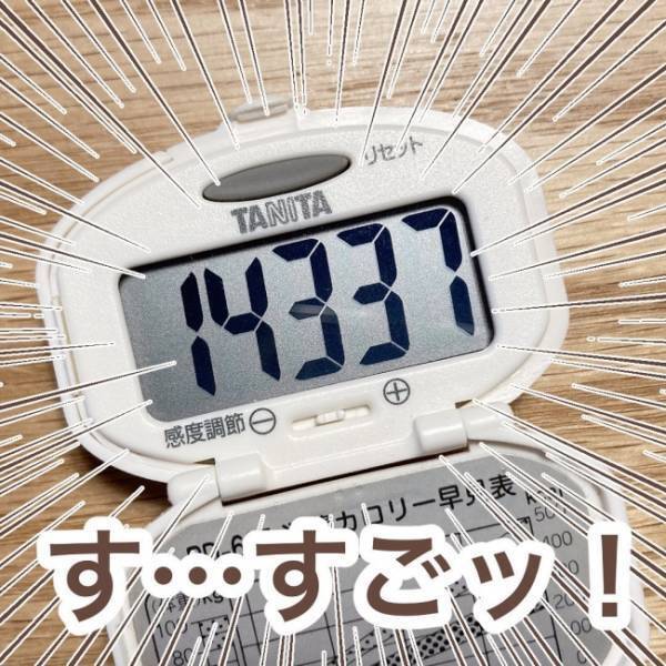 家の中でもすごく歩きまわる3歳の息子。試しに歩数計を付けてみることに。すると驚愕の結果が…！