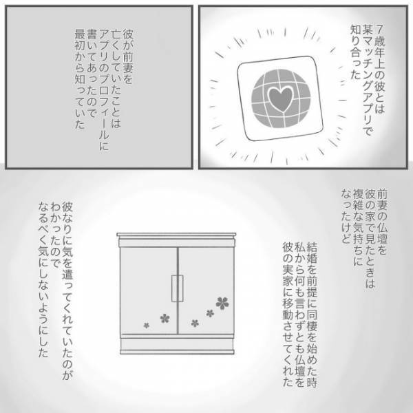 ＜泣ける別れ話＞「どうして残してるの？」前妻の痕跡を見つけるたびに彼を責めてしまい…