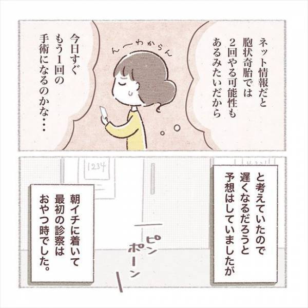 「もうやりません」えっ、そうなの？「胞状奇胎」と確定し、次の一手は