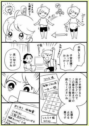 ＜子宮ぜんぶ取った話＞「子宮全摘？おっけー！」あまりの決断の良さに医師もびっくりしていて…