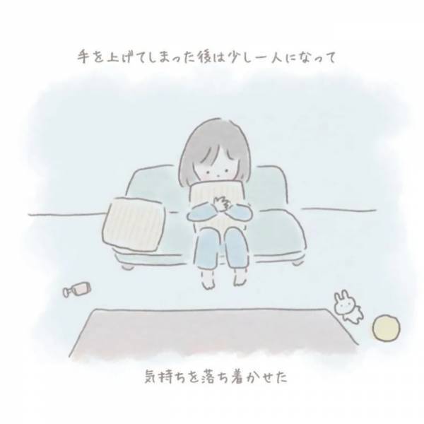 ＜虐待しかけた話＞イライラが爆発した私。1人になって気落ちを落ち着かせ、娘のところに戻ると…！？