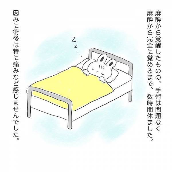 ＜子宮内膜ポリープ＞「うん、痛くない」無事手術終了。生理に変化はあった…？