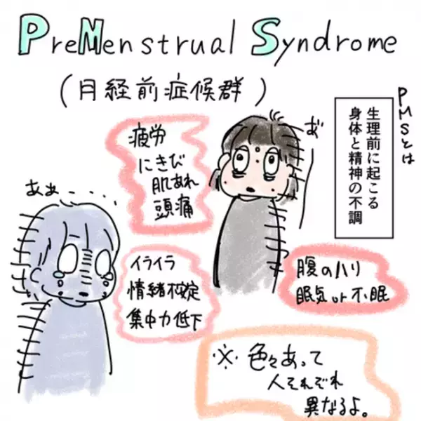 ＜PMSと私＞「この症状、もしや」思い返すとドンピシャで…「病み」の正体は