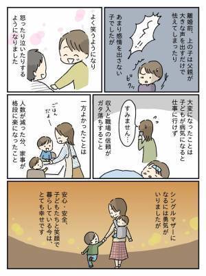 「入籍日に急にDVが始まった…」酒癖の悪いDV夫と離婚、2児のシングルマザーになりました