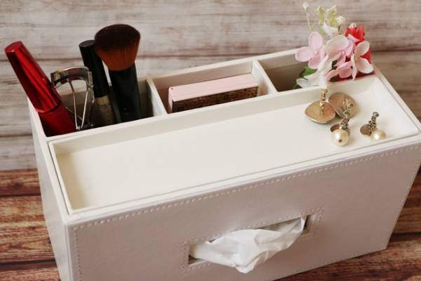 【ニトリ】テーブル上がいつでもスッキリ気持ちいい♪使い方無限大な高見え収納ケースが便利すぎ！