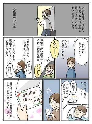 これからどうしたら 夫が突然の事故死 子どもが生後9カ月のとき シングルマザーに 21年6月4日 ウーマンエキサイト 1 2