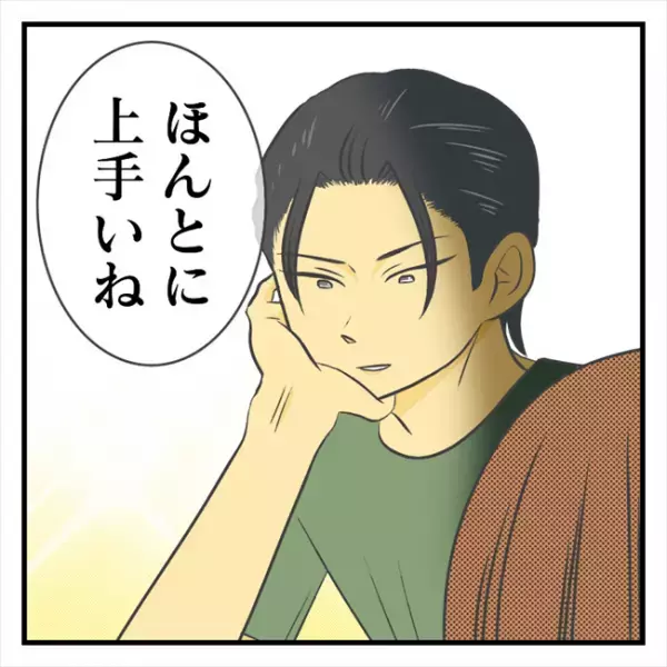 ＜どタイプ店員と交際＞「な、何？」彼にじっと見つめられ…かけられた言葉にドギマギ