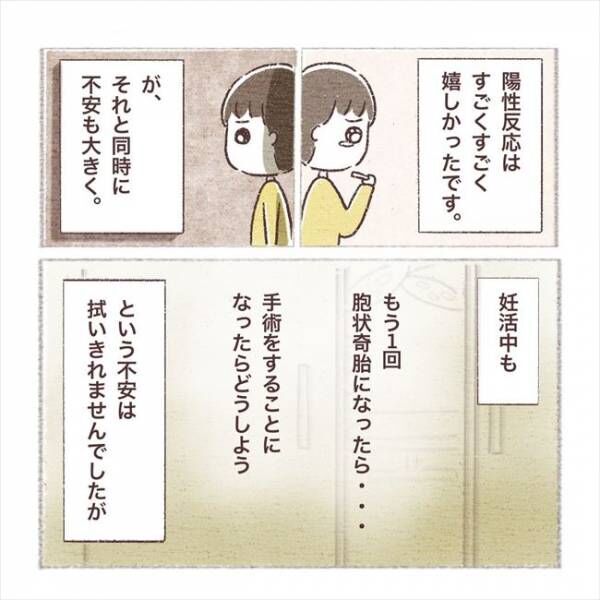 「またダメかもしれない」妊活開始→陽性反応！それでも不安が拭いきれなくて… #子宮外妊娠？ 26