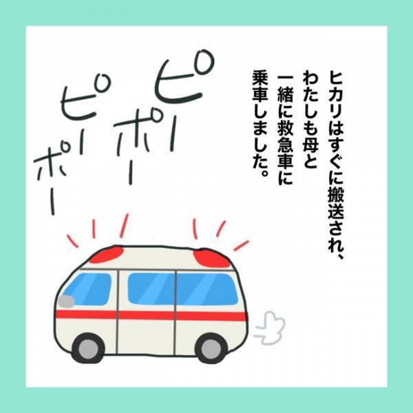 ＜急性脳症＞救急車を待っているときに、急に鳴ったインターフォン。そこにいた人物とは？