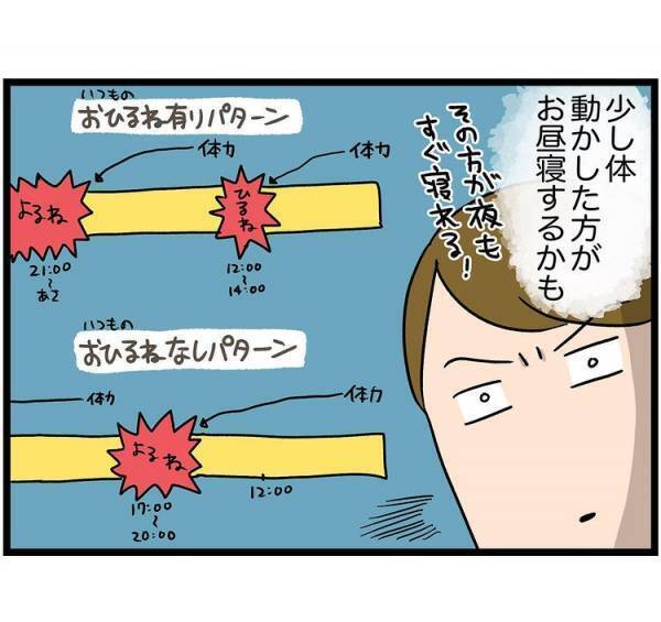 「ママ追いかけて〜」娘と少し遊んでお昼寝をさせようと思っていたけれど、意外な結末が待っていて？