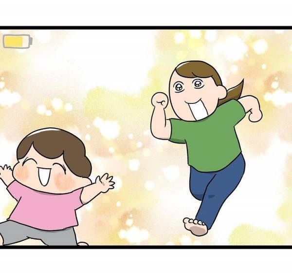 「ママ追いかけて〜」娘と少し遊んでお昼寝をさせようと思っていたけれど、意外な結末が待っていて？