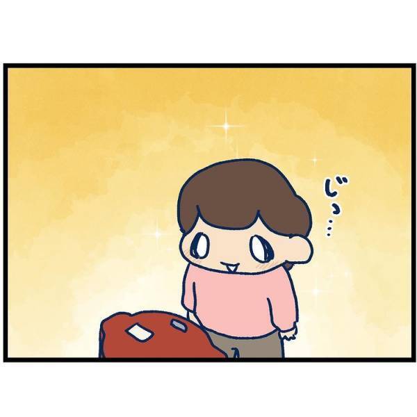 ホットクックを見つめる娘。次にとった行動がかわいすぎて悶える♡