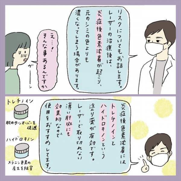 ＜アラフォーシミ取り＞「そんなにするの？！」シミ多めのレーザー治療費に驚愕！