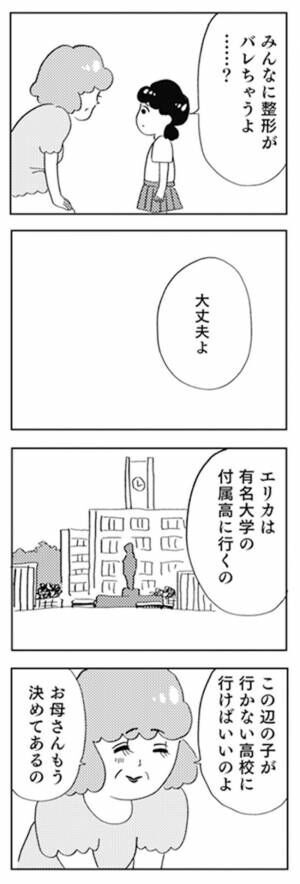 親に整形させられた母