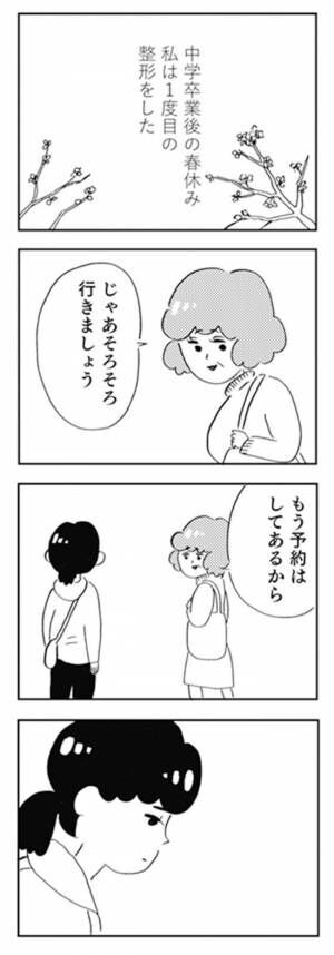 親に整形させられた母