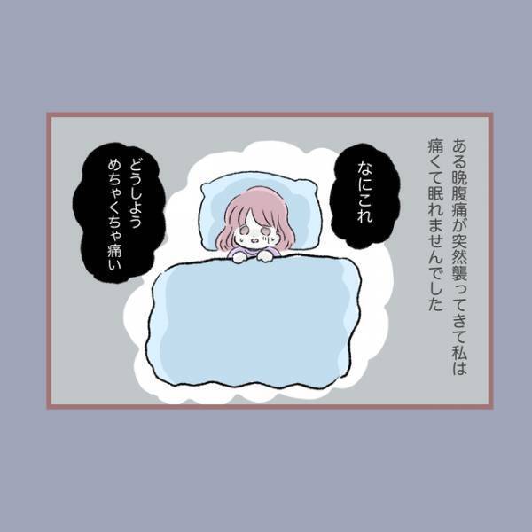 ＜毒親との20年間＞「え、何するの…」夜中に腹痛がひどくなり母親に告げるも、母が驚愕の対応をし