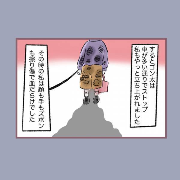 ＜毒親との20年間＞「え！？」大型犬の散歩を押し付けられケガをして泣く娘に母親が信じがたい疑いを