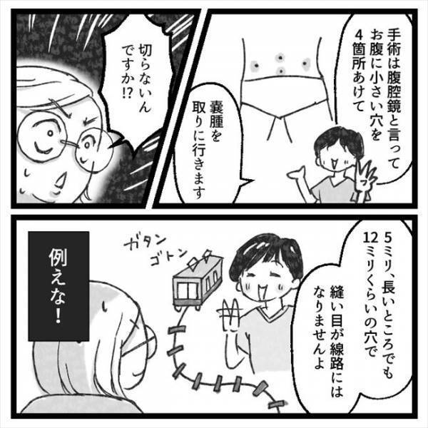 「手術って…卵巣ごと取るんですか？」果たして医師の答えは！？ ＜手術から逃げ続けた話＞