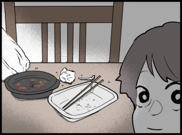 お弁当は息子と自分の分だけ。妻の分は用意されておらず、モヤモヤしていると？＜3億円当たった主婦＞