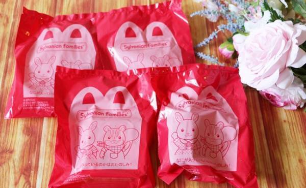 【マクドナルド】ハッピーセットの新作おもちゃに歓喜！超かわシルバニア全種類を一挙大公開♡