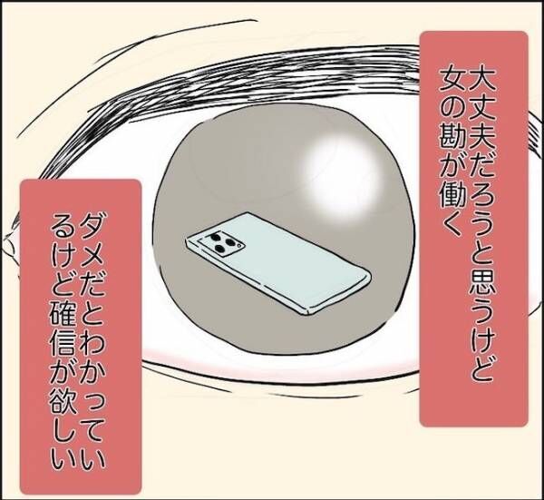 「ダメだけど… 」信じたいけど信じられない。彼のスマホに手を伸ばすと…？ #消えた残高 ９