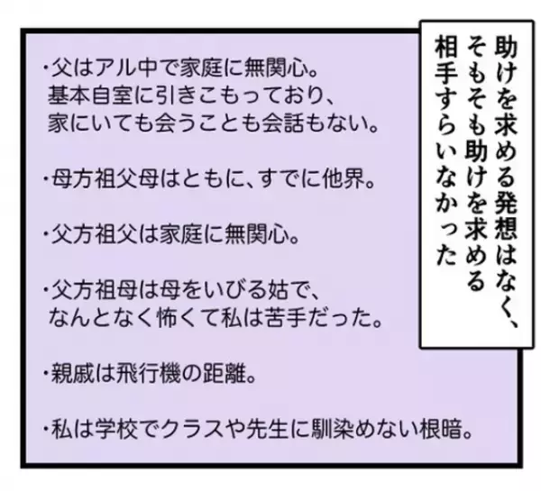 「お母さん何してるの！」父が育児に口出すと母は泣き叫び台所で信じがたい行動に＜母に虐待された話＞