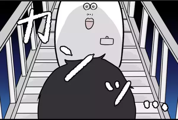 「動けない…」目の前に迫ってきた男。体を掴まれそうになり！？＜怪しいお客さま＞