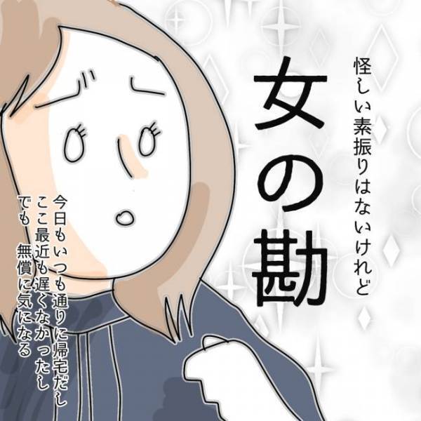 「…ん？」女の勘が働いた。夫のある行動に違和感を覚えて＜夫の浮気相手は＞