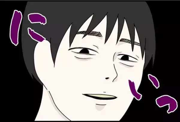 「あっ、後ろ…！」恐怖で言葉も出ず…背後に立っていた人物にギョッとして！？＜怪しいお客さま＞