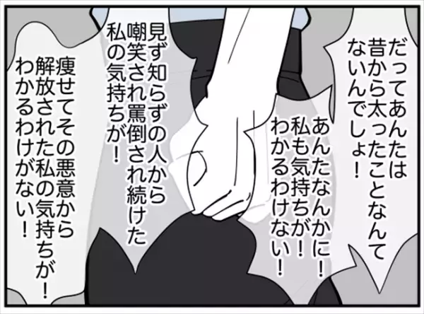 「見下してたんでしょ！」友人の暴走は止まらず…大声で訴えたことは？＜ダイエットトラブル＞