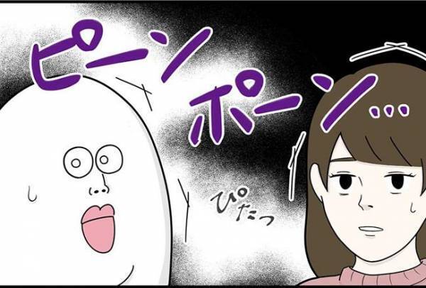 「ピンポーン」ドア前に怪しい影が！？夜中にインターホンが鳴って＜怪しいお客さま＞