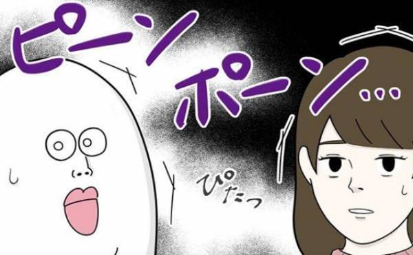 「ピンポーン」ドア前に怪しい影が！？夜中にインターホンが鳴って＜怪しいお客さま＞