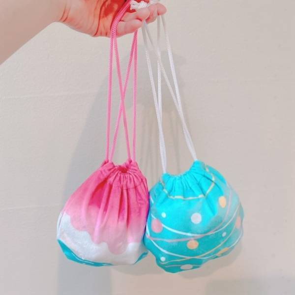 かわいくて使い勝手が良すぎ！【100均】夏の巾着の実力がすごいと話題に！