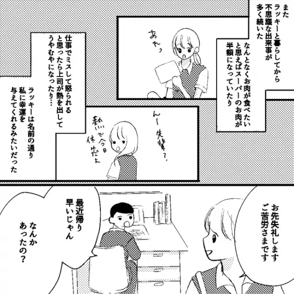 「もしかして捨てられてた？」黒猫を飼い始めた女性。翌日から不思議なことが続き＜願いを叶える黒猫＞