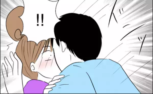 「！！」いきなり妻子持ちの男に壁ドン＆キスを…。その後のまさかの展開に唖然＜狙われた30代主婦＞