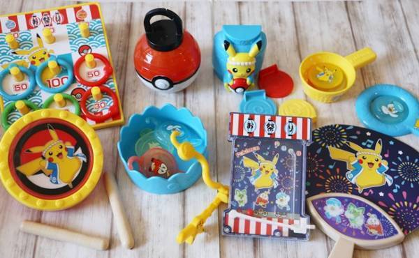 【マクドナルド】ポケモン新作おもちゃを全部見せ♡ハッピーセットで夏祭り！超かわいい新作に注目！