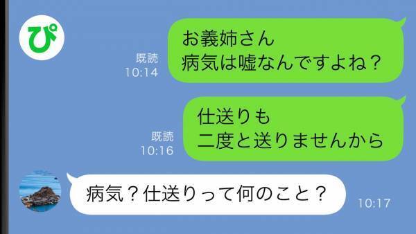 夫「義姉が病気になった」毎月10万円の仕送り→さらに増やしてと頼まれたがSNSを見ると…！？