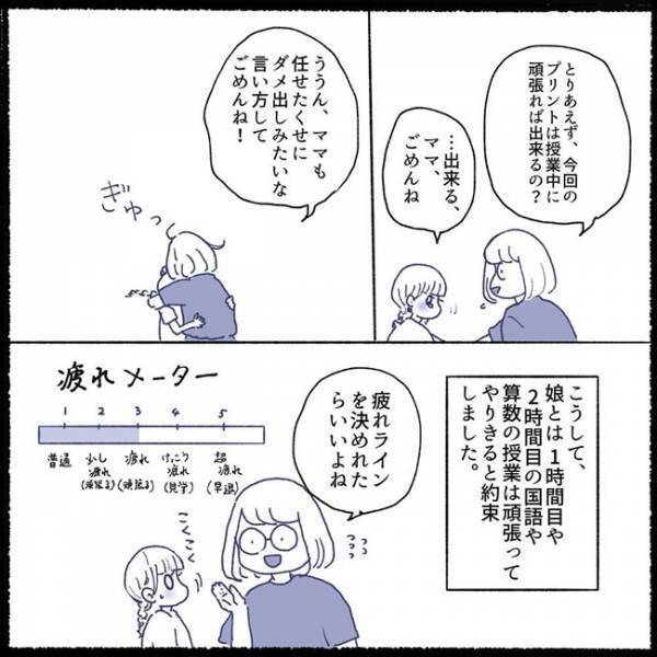 「疲れた」と言えば許されると思ってる！？再登校で無理をさせないようにした結果＜不登校から再登校＞