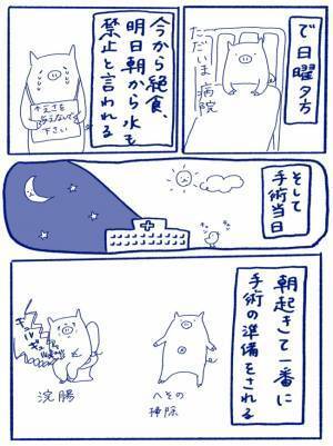 「いくね。3、2、1…」→あ…一瞬で目の前が真っ暗になり、ついにそのときが＜卵巣嚢腫手術レポ＞