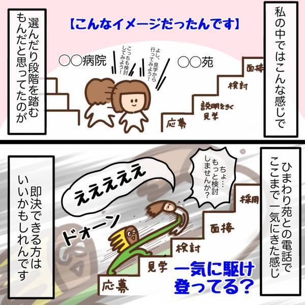 「利用者は100人以上です！」応募してすぐに面接の連絡が…準備に奔走！！＜看護師ママの復職日記＞