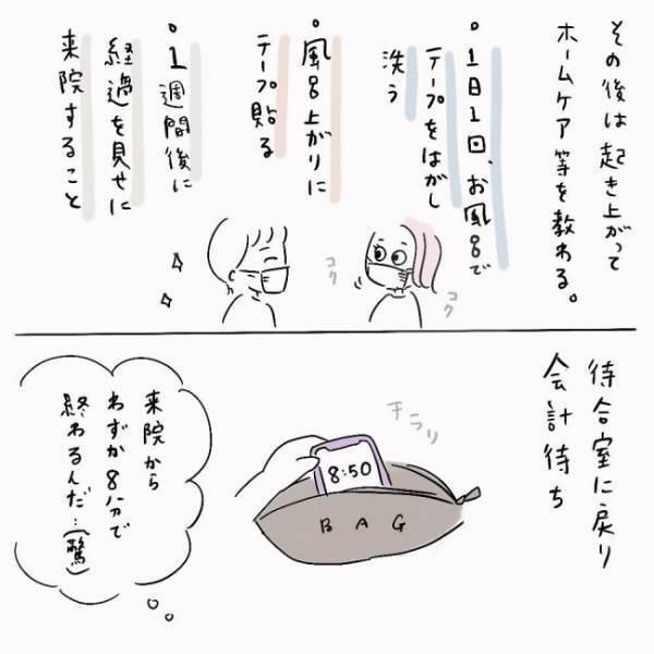 「えええ！？」ほくろを取ってお会計で告げられた金額→予想と違って？＜ほくろ除去レポ＞