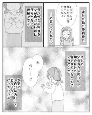 「え…？」家族のために娘がご飯を作るも、一切口にしない父が放った理由に愕然＜毒親と絶縁するまで＞