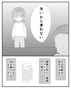 「え…？」家族のために娘がご飯を作るも、一切口にしない父が放った理由に愕然＜毒親と絶縁するまで＞
