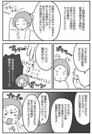 「まだ心の準備が…！」結果が陽性のため再検査→待っていたのは…？！＜HPVかも＞
